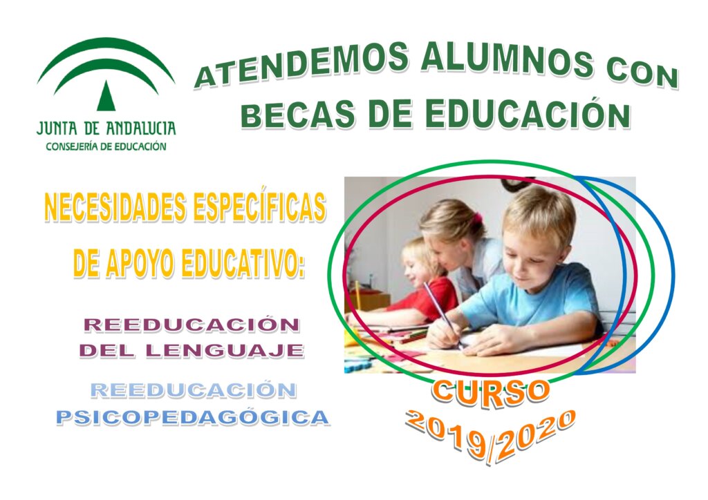 Becas en Sevilla para alumnos con necesidad específica de apoyo educativo