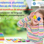 Becas educación apoyo educativo 2021-2022