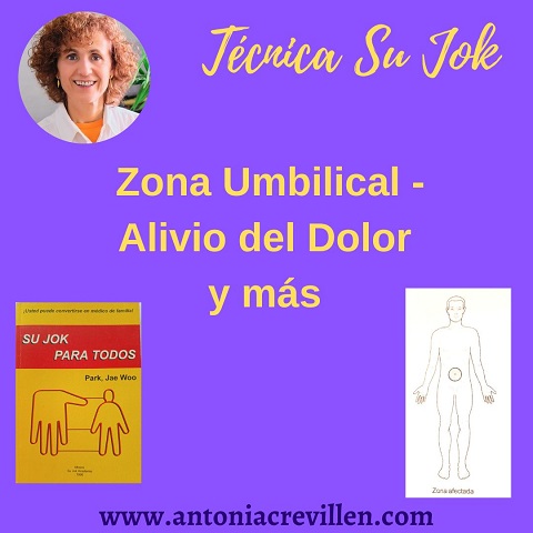 Alivio dolor zona umbilical con tecnica Su Jok