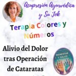 Alivio Dolor Operación Cataratas Terapia Colores y Numeros